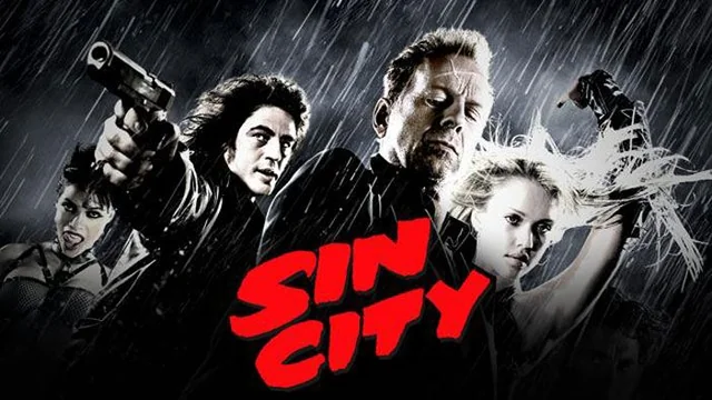 Sin City (2005, Robert Rodriguez / Frank Miller / Quentin Tarantino)Sin City (2005, Robert Rodriguez / Frank Miller / Quentin Tarantino)
